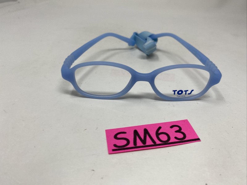 TOTS EYEWEAR KIDS BABY EYEGLASSES FRAME CHERISH 41/15/115 MATTE LIGHT BLUE SM63 gallery