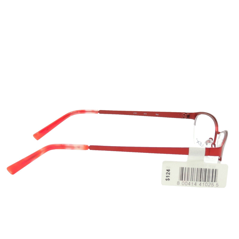 TI Flex 2101 615 Red Women's Eyeglass Frame 50 18 135 gallery