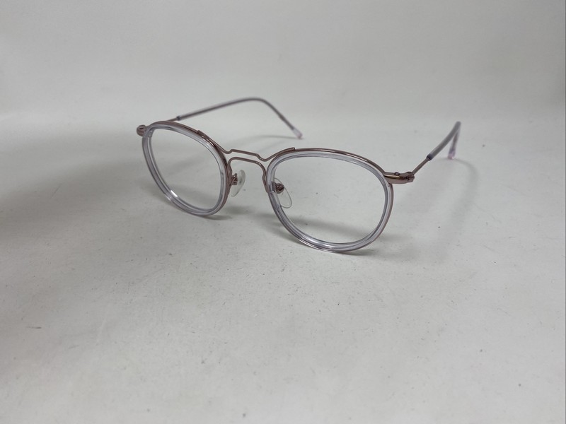 ZEN 204252 C04 CRYSTAL ROSE GOLD 46/21/145 EYEGLASSES FRAME /Z66 gallery