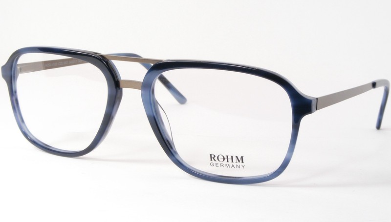 Röhm Germany 4100 002 Blue UNIQUE EYEGLASSES GLASSES FRAME ROHM 54-17-145mm