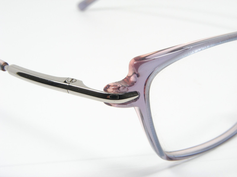 Axel S. AX874 57 Transparent Purple / Lavender Eyeglasses Frame 53-15-140 NEW gallery
