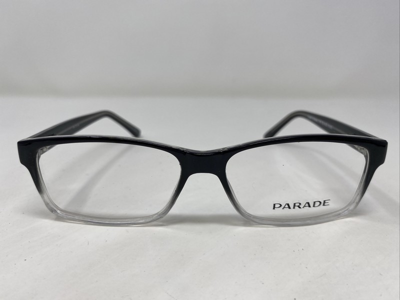 Parade Eyewear 1748 Black Fade 54-15-144 Plastic Full Rim Eyeglasses Frame FK76