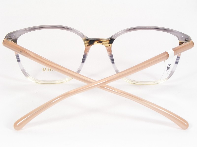 Röhm Smoky Quartz Grey Brown Transparent UNIQUE RARE EYEGLASSES ROHM 51-18-140mm gallery
