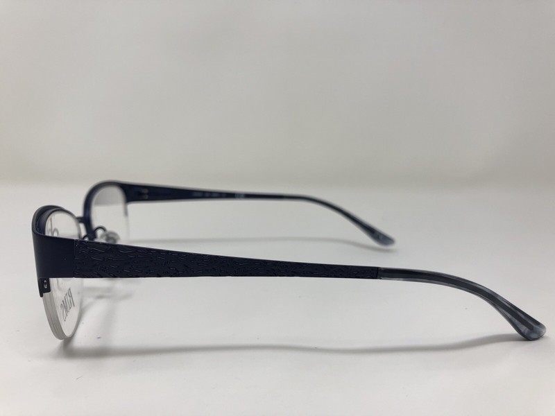Rims Eyewear Eyeglasses Frame R3 1069 NAVY E 51-16-135 Navy Half Rim FS32 gallery