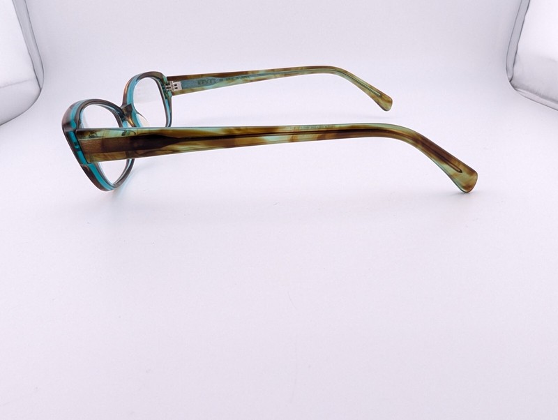 Bevel Eyeglasses, Frames Only, 3596 Match BM, 50-17-..., Plastic, Japan gallery