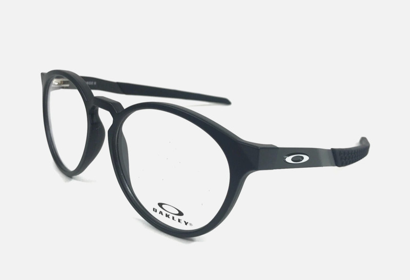 New OAKLEY EXCHANGE R Round Eyeglasses OX8184-0153 53-16 135 Satin Black Frames