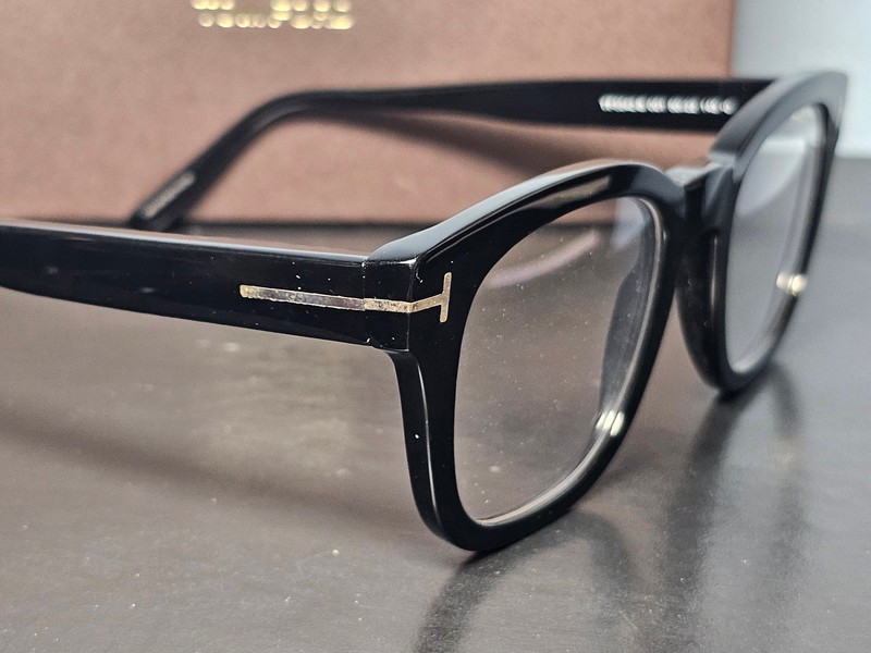 New Authentic Tom Ford 5542-B Blue Light Block Eyeglasses TF 5542-B 50-22mm gallery
