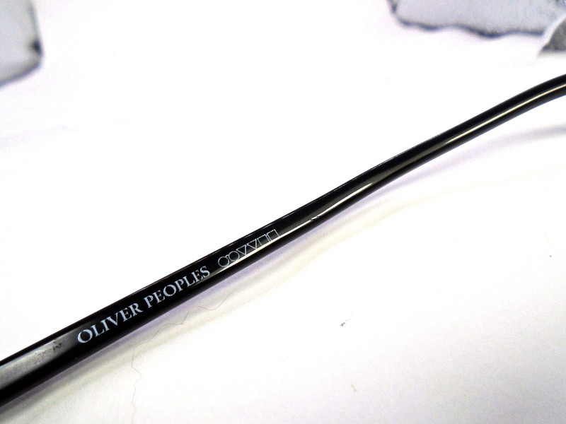 FOR PARTS Oliver Peoples OV 5004 1005 RILEY R BK Black 47-20-145 Eyeglass Frame gallery