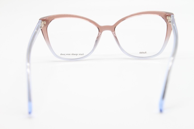 NEW KATE SPADE NEW YORK ZAHRA IPA BROWN BLUE AUTHENTIC EYEGLASSES 53-15 gallery