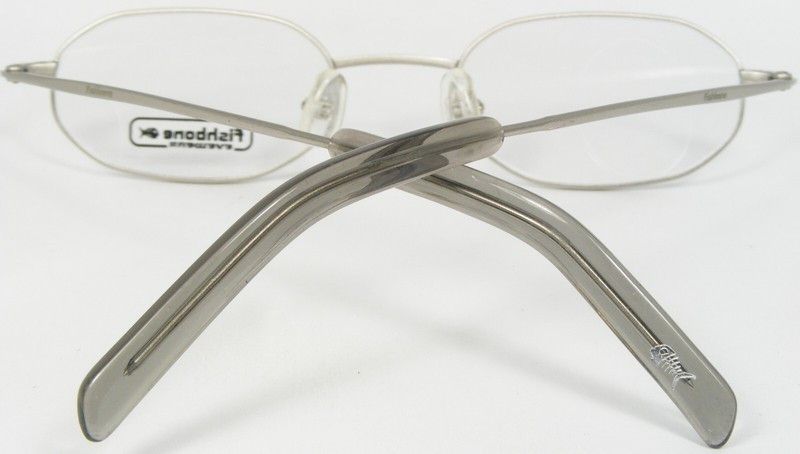 FISHBONE MOD. FB 10 COL.A SILVER EYEGLASSES GLASSES METAL FRAME 45-19-140mm gallery