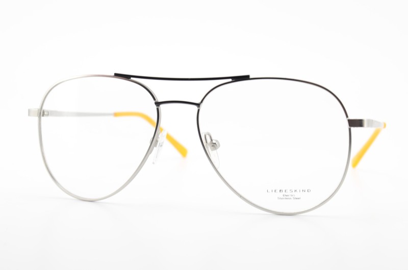 Liebeskind Glasses Frame Model 11026 Col. 260 53-15 140 817 Pilot Silver Berlin gallery