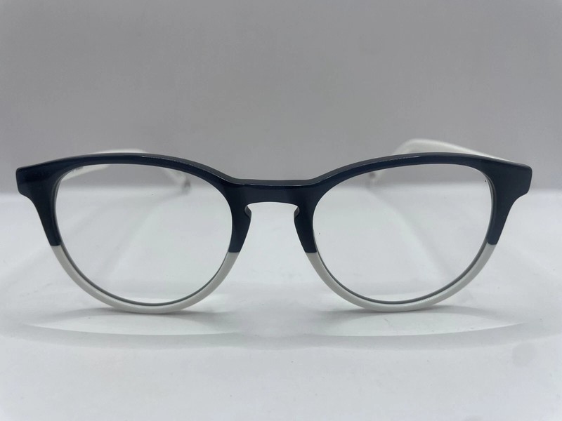 FILA VF9466 BLA Black & White Eyeglass Frames 50-19-145 Used*