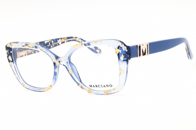 GUESS BY MARCIANO GM50027-092-53 Eyeglasses Size 53mm 18mm 140mm blue Women
