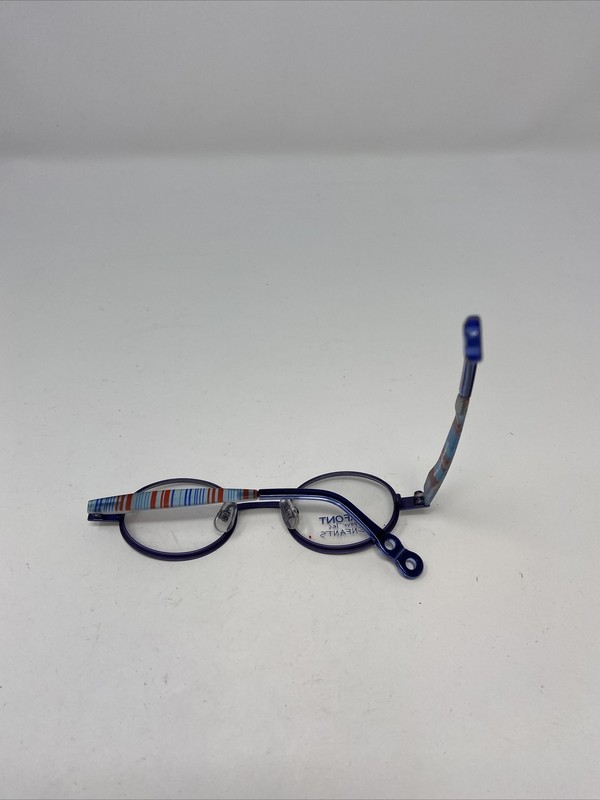 LAFONT KIDS Eyeglasses Frames GOURMAND 390 39-20-120 Blue/Multi Full Rim SP80 gallery