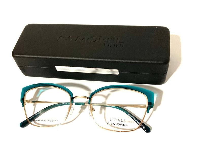 NEW KOALI MOREL 20069K VD14 GREEN AUTHENTIC EYEGLASSES 54-20-145 W/ CASE FRANCE gallery