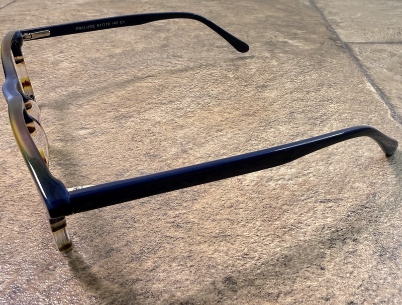 Eyebuydirect Prelude Blue Tortoise Full Rim Eyeglass Frames 51-19-145-40mm gallery