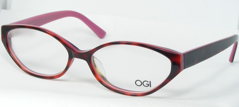 OGI 3119 1494 TORTOISE RED /RASPBERRY EYEGLASSES GLASSES FRAME 53-15-140mm