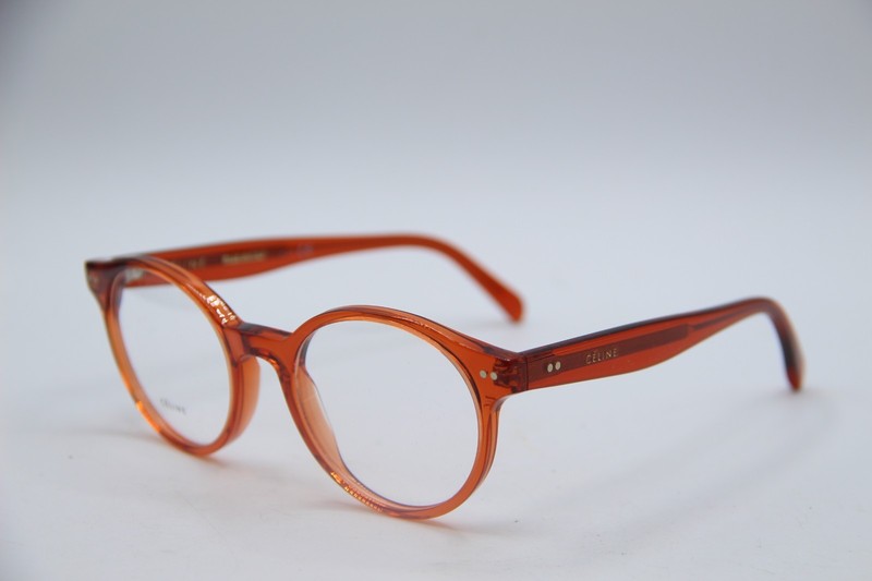 NEW CELINE CL 50008I 042 CLEAR BROWN DESIGNER AUTHENTIC EYEGLASSES 49-19