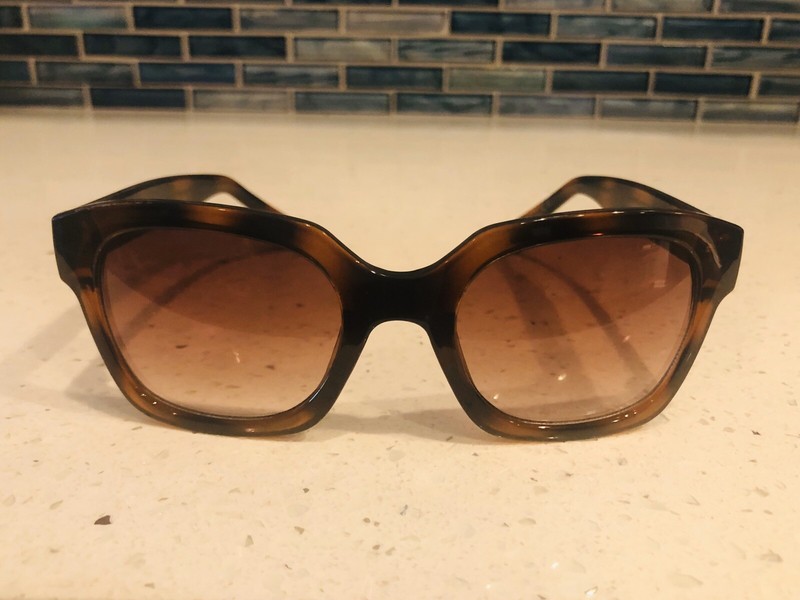 NINE WEST Sunglasses Frames Square Cat Traditional Box Lens Tortoiseshell SS0617