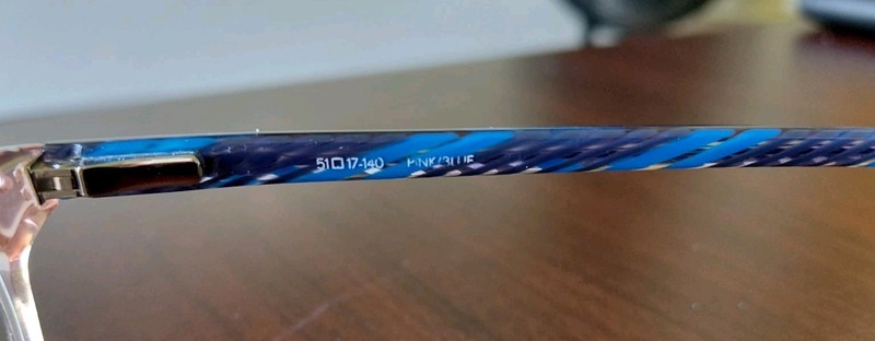 Karen Kane Frankincense Pink/Blue Eyeglass Frames 51-17 140 Ships Free gallery
