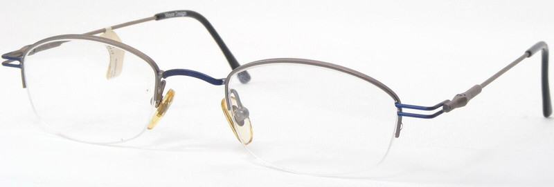 Vintage Meyer Design OU 00.533.02 MATT BLUE /LIGHT BRONZE EYEGLASSES 49-21-137mm