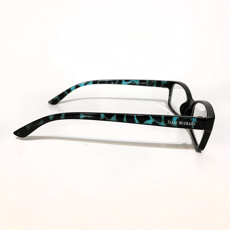 Isaac Mizrahi Frames IM31298B000 51[]16 - 139mm Black Teal Rectangle gallery