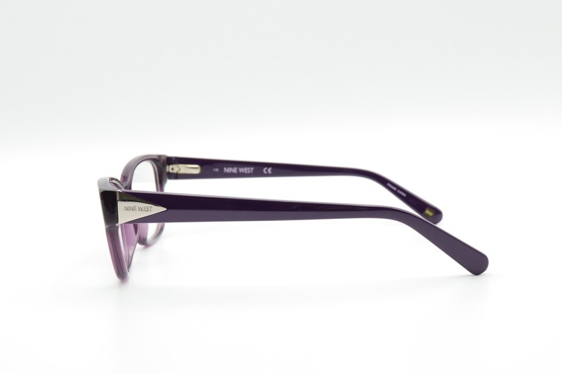 NINE WEST NW5105 515 Purple Crystal 50-16-135 Eyeglasses Frames Flex Hinges X852 gallery