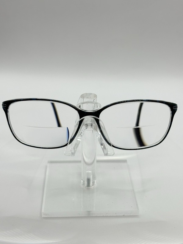 Stepper Eyeglasses Titanium Rectangular Black Full Rim Unisex 52mm gallery