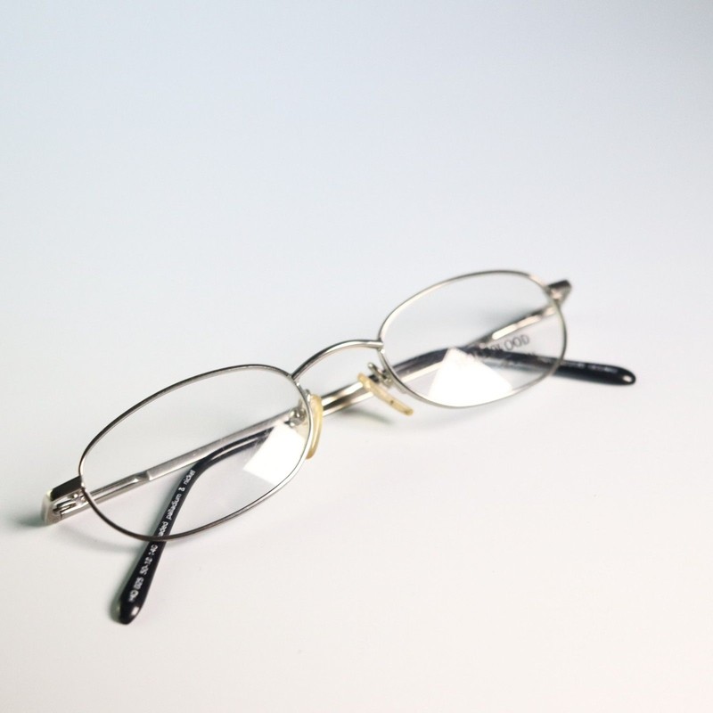 Hollywood occhiali shaded palladium & nickel slim oval HQ 025 50-18 140 N14 gallery