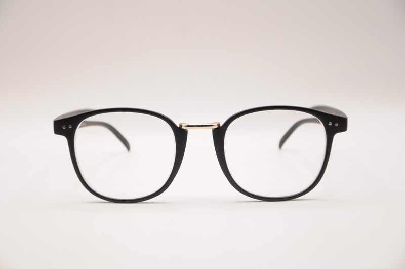 EYEBUYDIRECT MIYOSHI SQUARE FULL RIM EYEGLASS FRAMES BLACK 50-21-146 NEW*