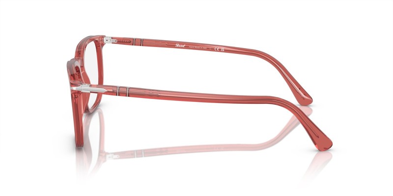 Persol PO 3339V Transparent Red (1198) Eyeglasses gallery
