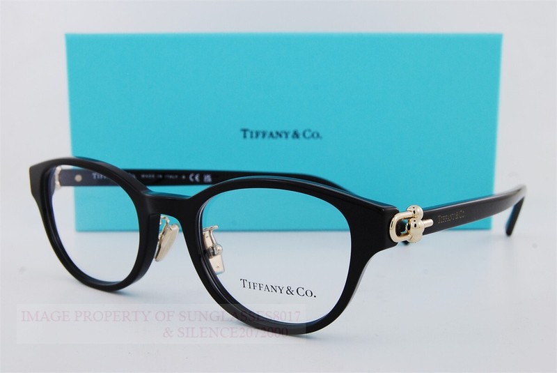 Brand New Tiffany & Co. Eyeglass Frames TF 2273D 8001 Black Size 48 For Women