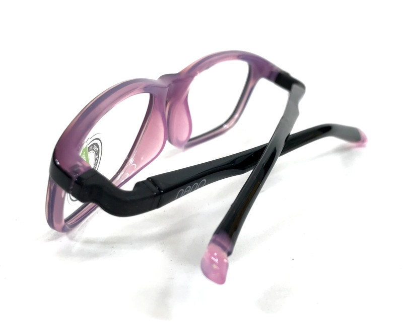 Nano Vista Kids Eyeglasses Frame SLEEK ARACADE 3.0 Black Pink Full Rim 48-15-133 gallery