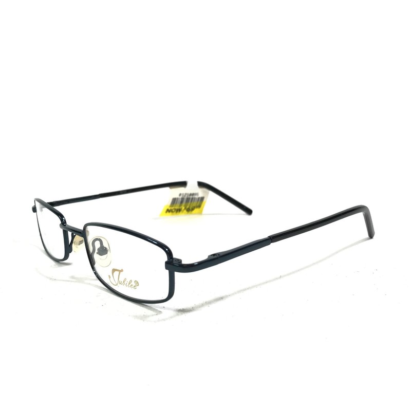 Jubilee J5722 SHINY BLUE Eyeglasses Frames Rectangular Full Rim 47-19-135 gallery