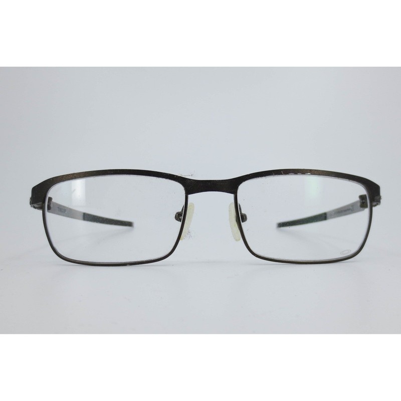 Oakley Tincup OX3184-0252 Powder Pewter Rectangular Eyeglasses 52-17 135 Mens
