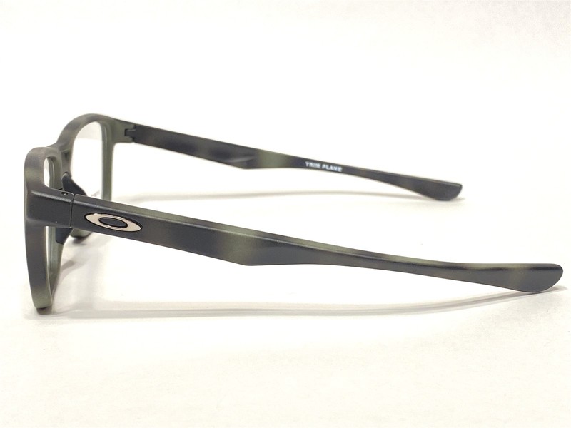 NEW Oakley Trim Plane OX8107 0553 Matte Green Tortoise Eyeglasses Frames 53/18 gallery
