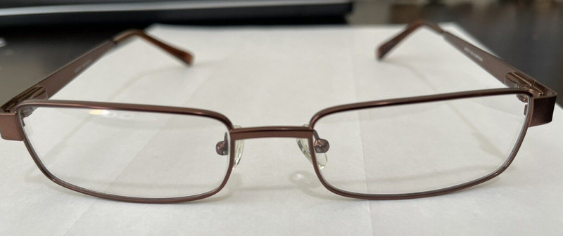 NWOT Harry Eyeglass Frame MSMO95-3 Metallic Brown 54-17-138