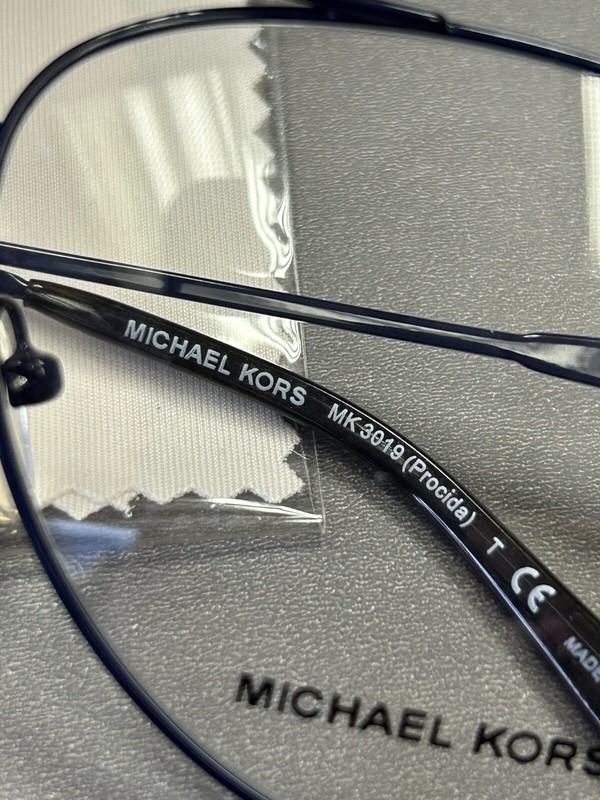 MICHAEL KORS PROCIDA 3019 1214 DARK BLUE AVIATOR EYEGLASSES 56-14-135 Men Women gallery