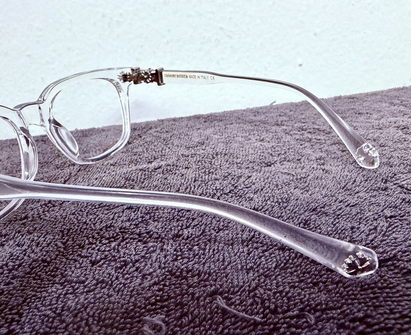 Chrome Hearts-Ashford-Clear Full Rim Plastic Eyeglasses Frames-Italy gallery