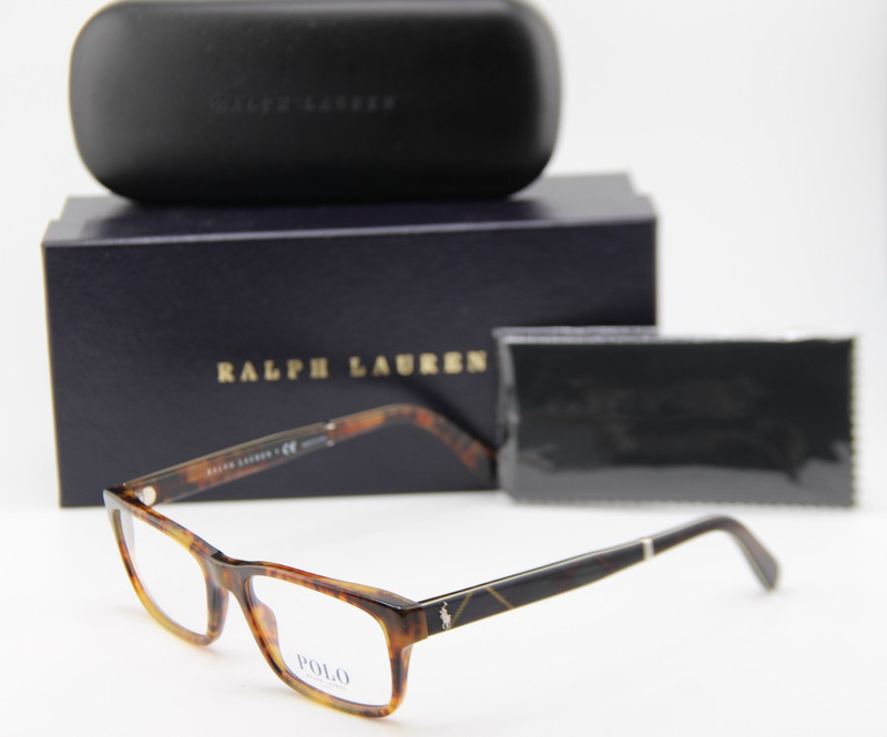 NEW POLO RALPH LAUREN PH 2163 5017 HAVANA AUTHENTIC FRAMES EYEGLASSES 52-17