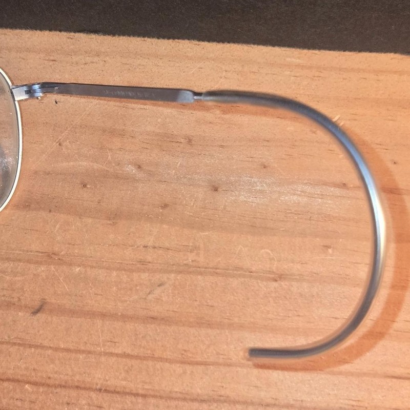 RARE 1960s VIETNAM COMMAND AO USA PILOT OFFICER SILVER GLASSES EYEGLASSES gallery