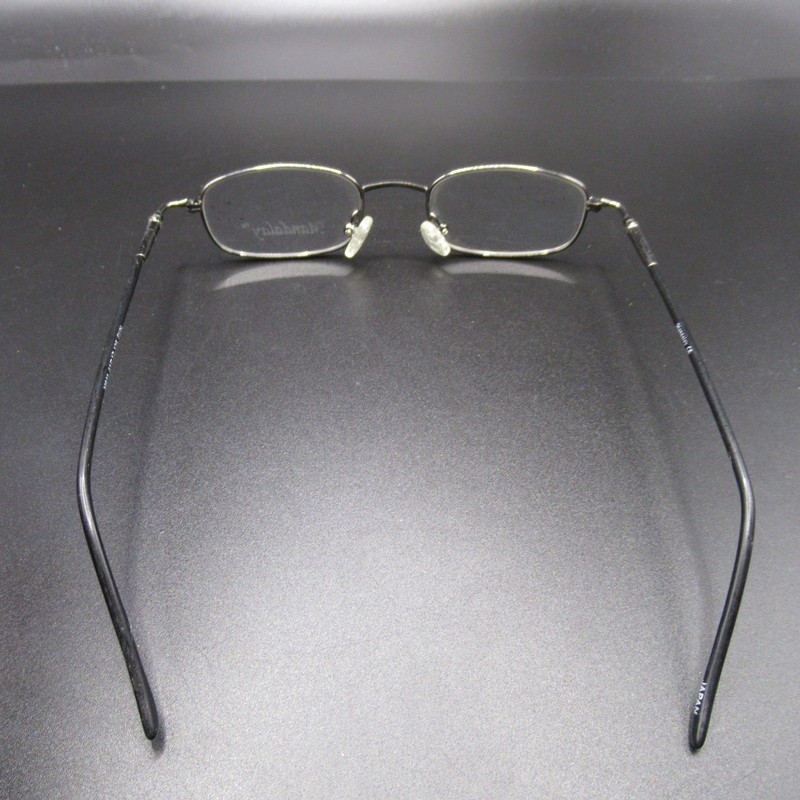 Mandalay M811 Gunmetal Full Rim Eyeglass Frames 41-17-125 Made in Japan gallery