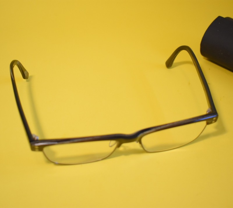 Prodesign Denmark Eyeglasses Frames 1747 c.9634 Olive clear 55-17-140 gallery