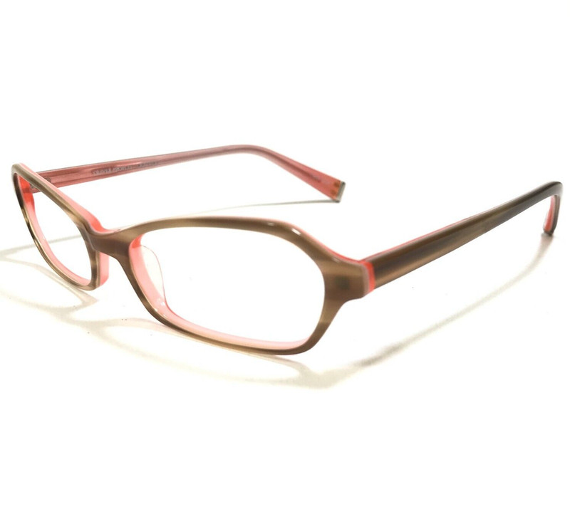 Oliver Peoples Eyeglasses Frames Fabi OTPI Brown Horn Pink Cat Eye 50-16-135 gallery