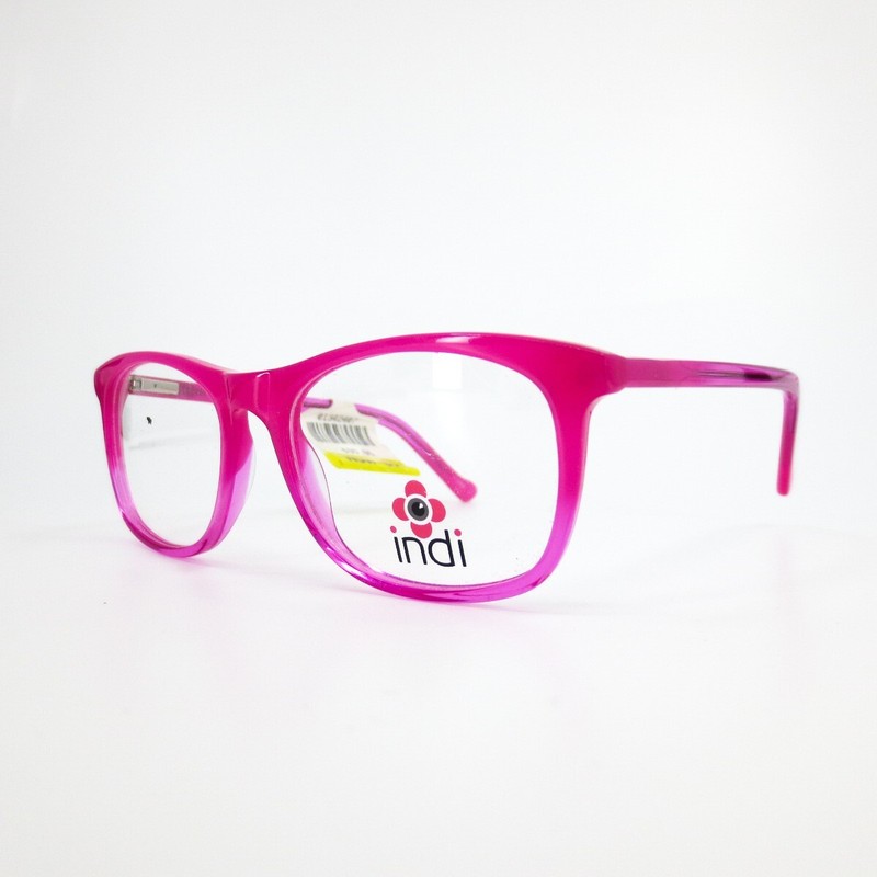 Indi KG 8001 FU Eyeglasses Frames Pink kids opticals 47-16-132 gallery