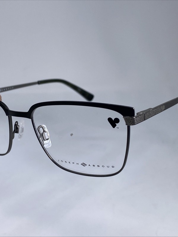 JOSEPH ABBOUD JA4111 033 NOS Gunmetal/Green Eyeglasses Frame 53-17-140 gallery