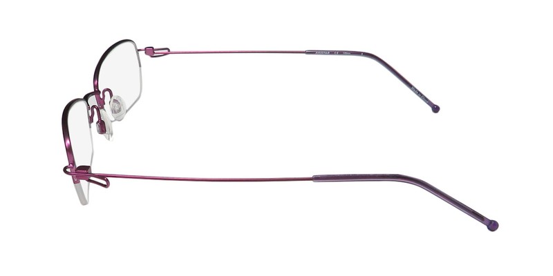 NEW ARISTAR 17261 EYEGLASS FRAME HALF-RIM WOMENS DESIGNER PURPLE 533 50-18-140 gallery