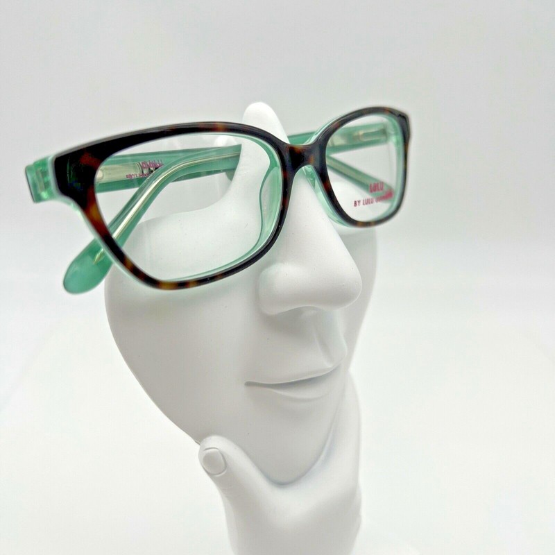 LULU by Lulu Guinness LK006 Designer Eyeglasses 46-15-125 Color Green/Tort Youth gallery