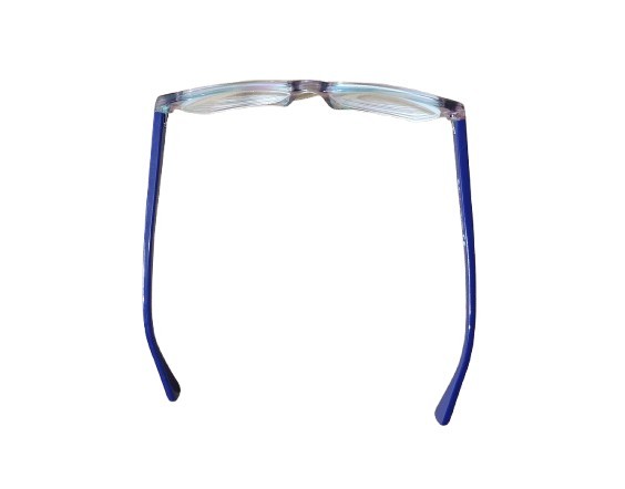 Ray-Ban RB 1591 3807 Kids Eyeglasses Blue Clear Marble Optical Frames 48-16 130 gallery