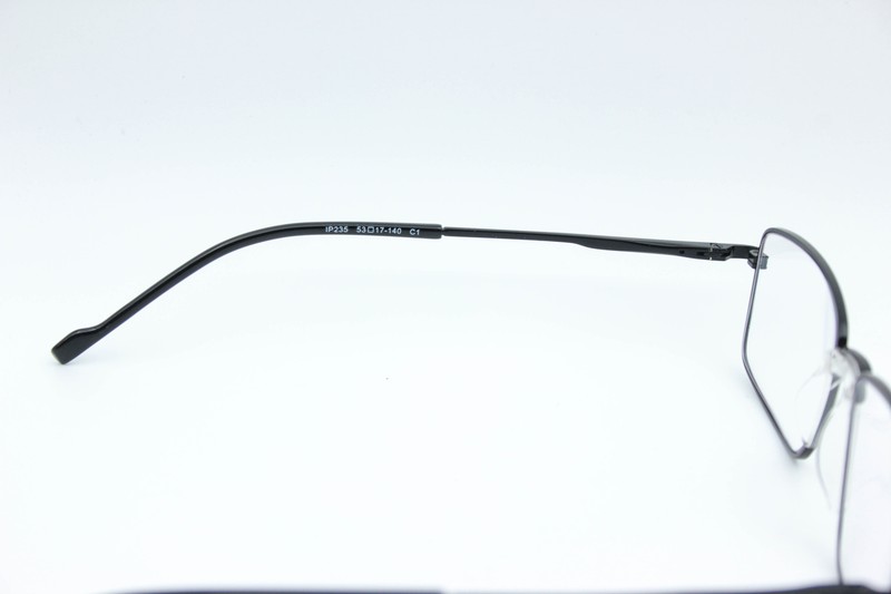Emporio Armani Ip235 Black Rectangle Eyeglasses Frames 53-17-140 gallery